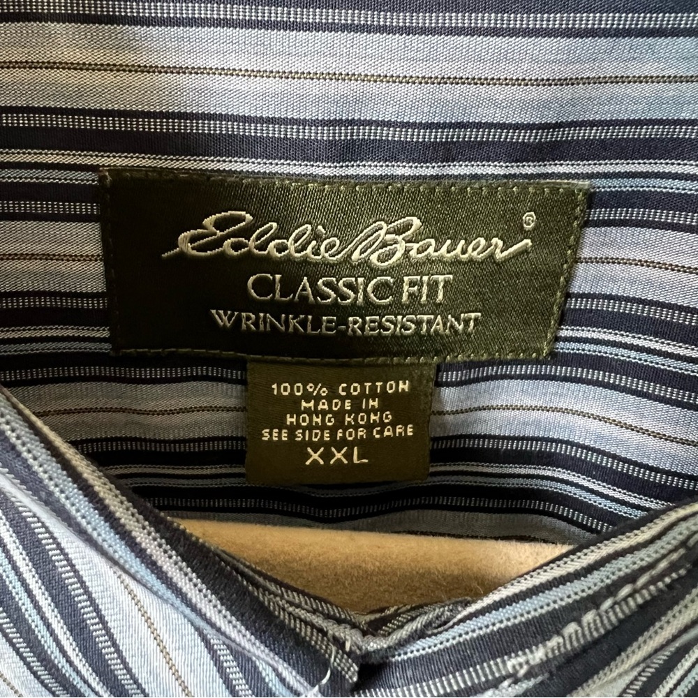 Like New! Men’s Eddie Bauer Long Sleeve Shirt Size XXL - Picture 4 of 7